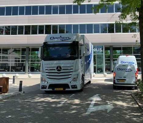 Bedrijfsverhuizing Oomen Verhuizers